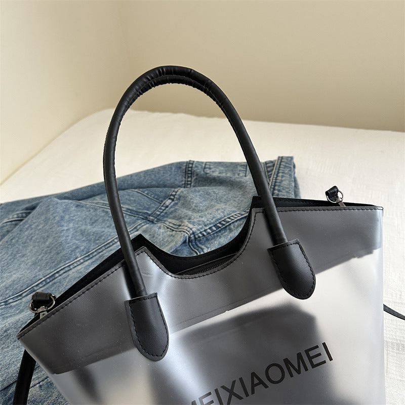 Transparent Tote Handbag