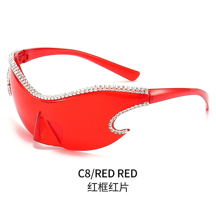 Women's glamorous sunglasses with sparkling rhinestone embellishment Stornfield
