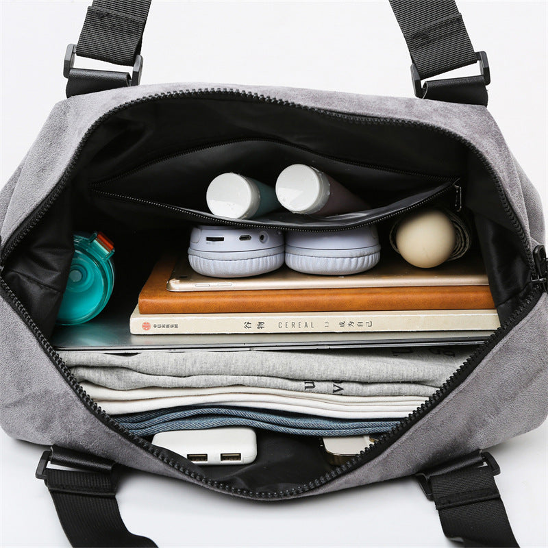 Soft Suede Weekend Travel Duffle