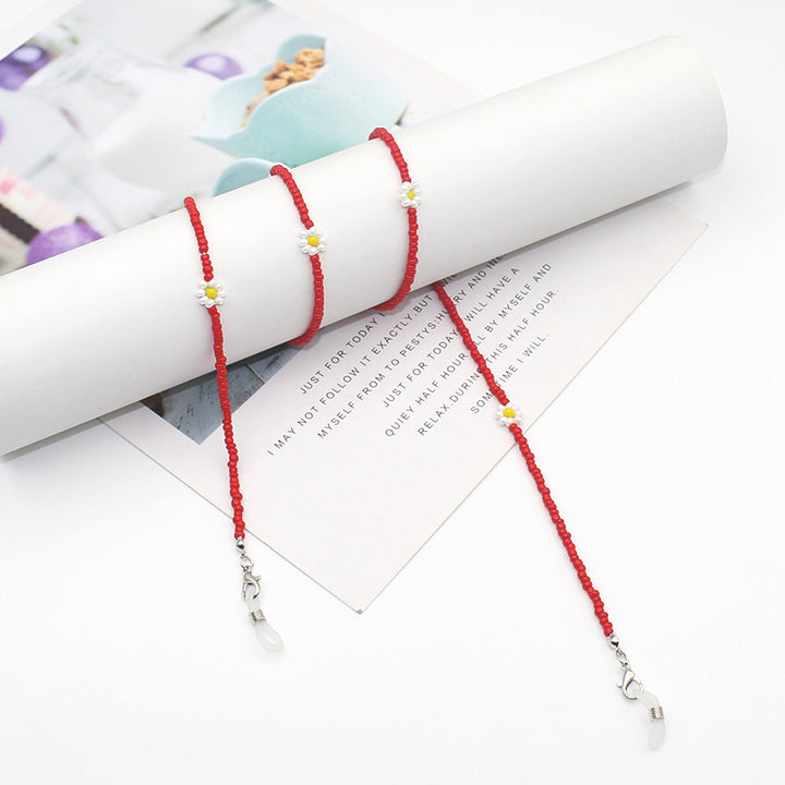 Floral Beaded Eyewear Chain Stornfield