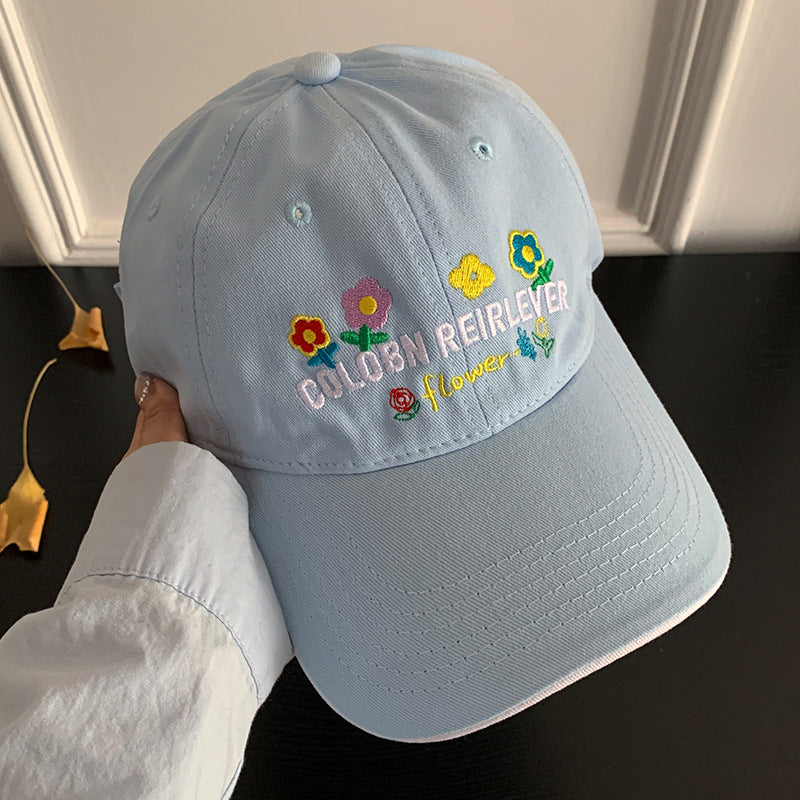 Women's Floral Embroidered Adjustable Cap Stornfield