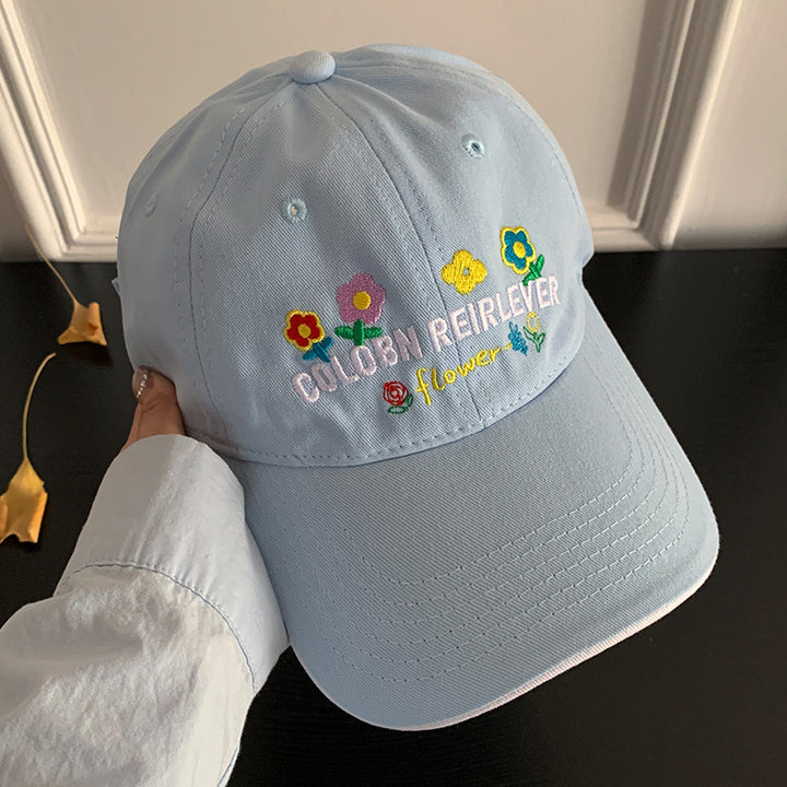 Women's Floral Embroidered Adjustable Cap Stornfield