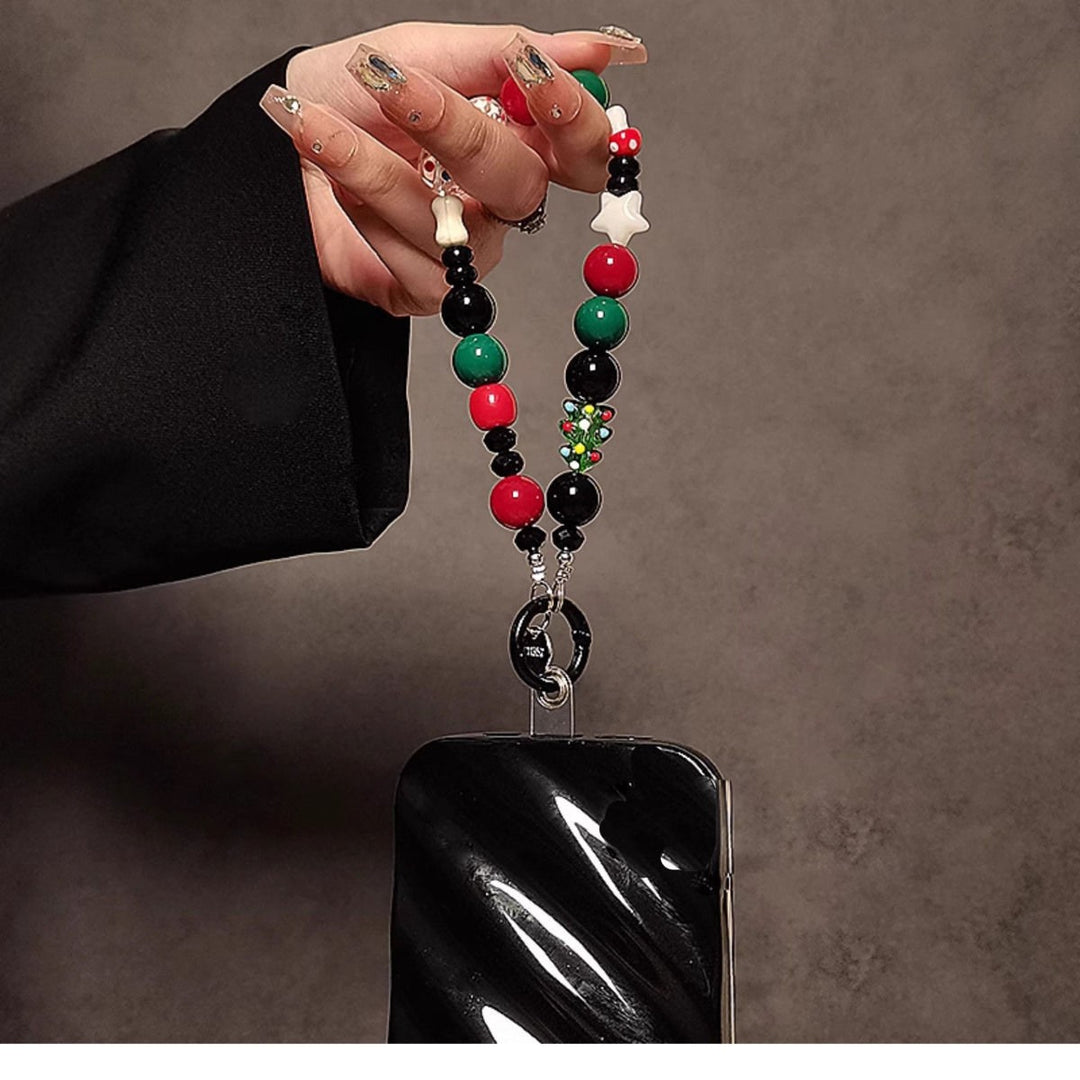 Decorative Beaded Charm Keychain Stornfield 1790135241