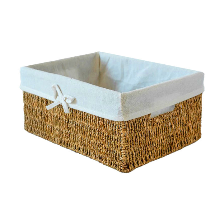 Eco-Friendly Fabric-Lined Storage Basket Stornfield