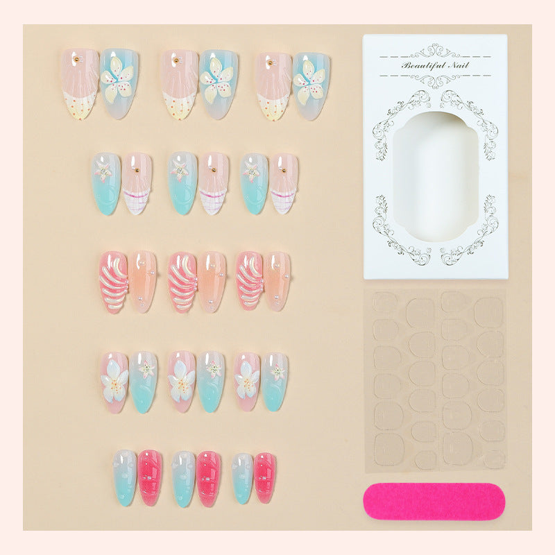 Decorative Artistry Press-On Nail Set Stornfield