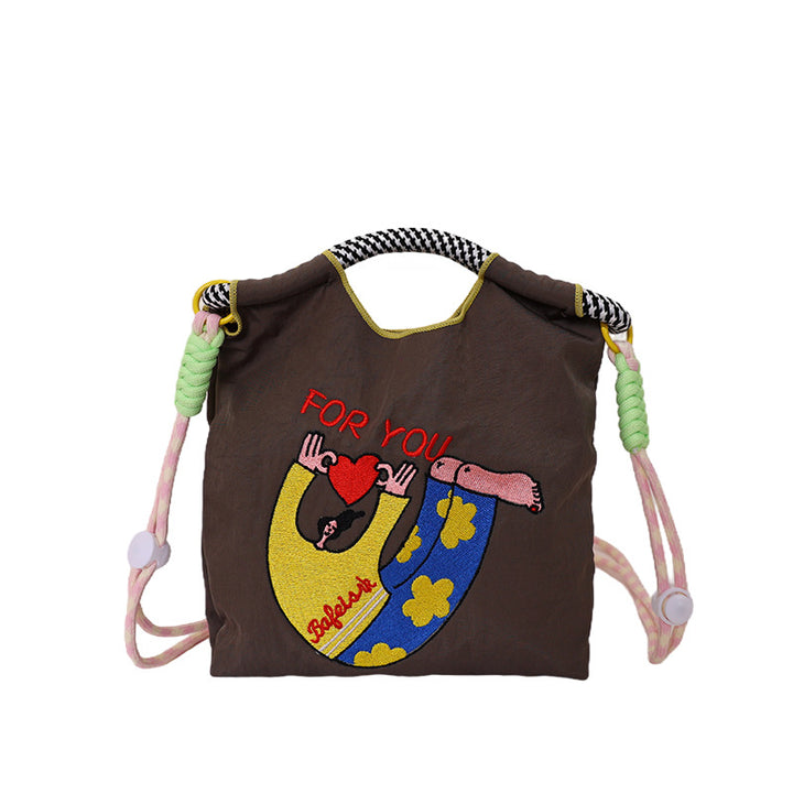Shoulder bag with creative design and adjustable carrying system Stornfield