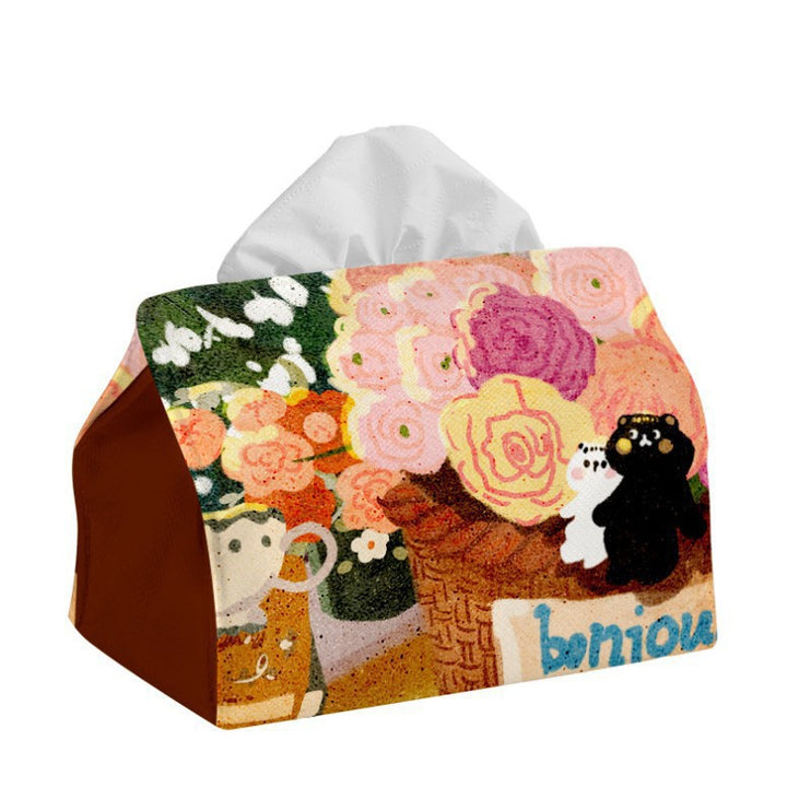 Decorative Cartoon-Themed Tissue Box Cover Stornfield
