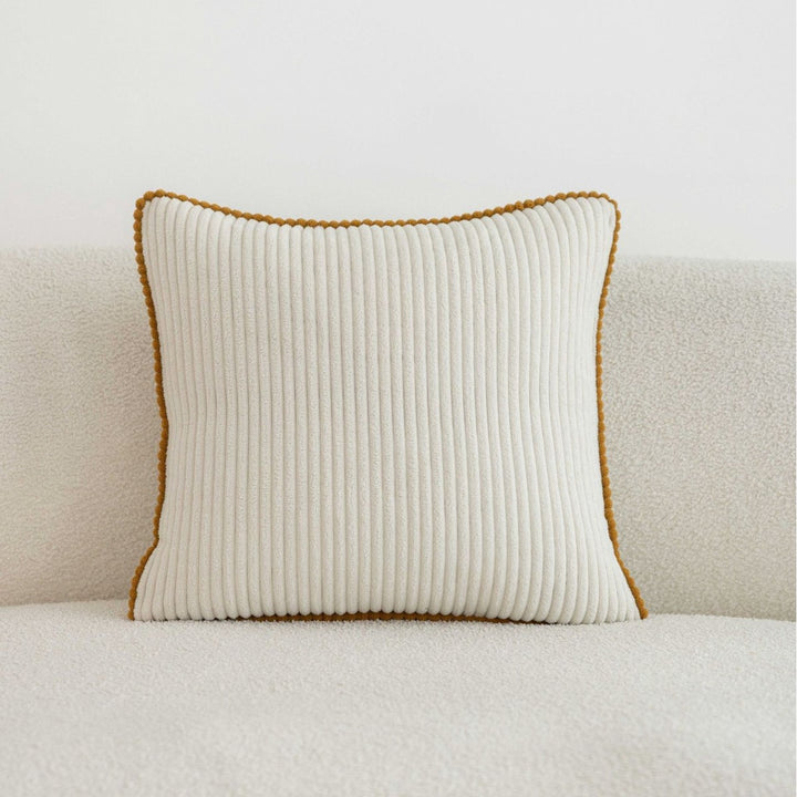 Textured Corduroy Decorative Pillow