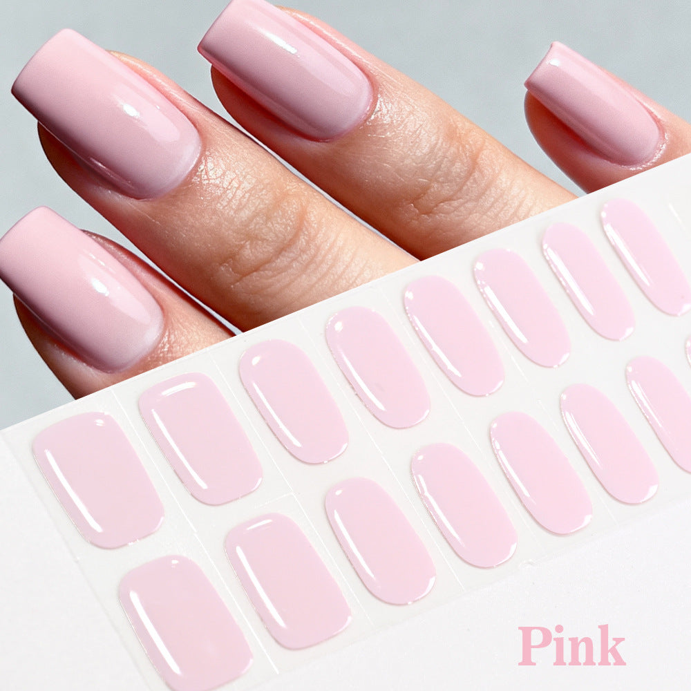 High-Gloss Gel Nail Wraps