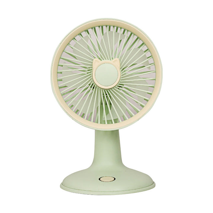 Ladies Portable Mini Table Fan with Cat Ears Stornfield
