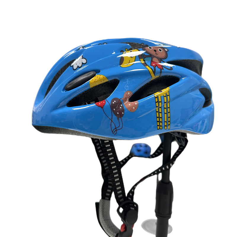 streamlined high-ventilation cycling helmet with micro-adjust retention and impact-absorbing liner Stornfield