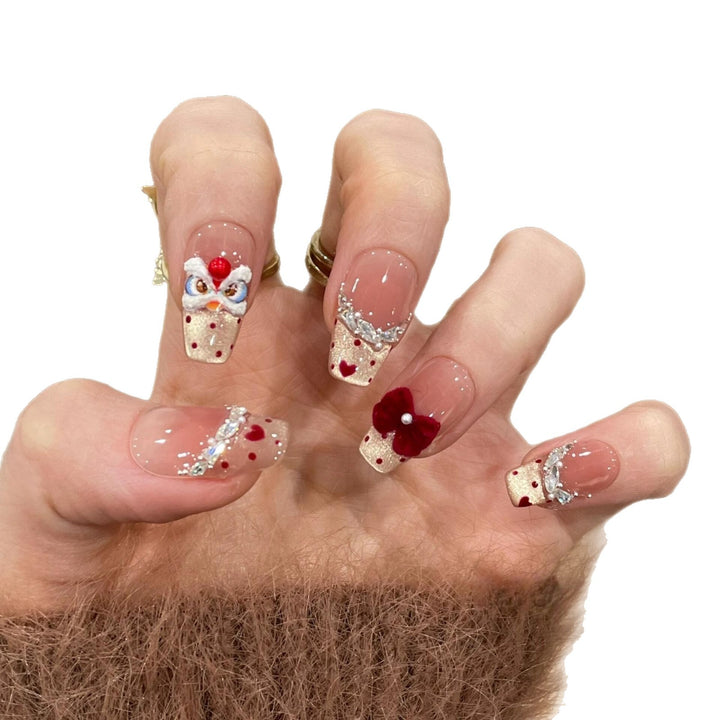 Creative nail art with flower and fruit motifs Stornfield