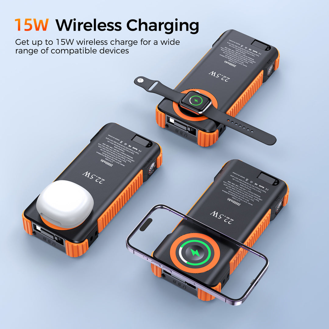 Wearable Solar Power Bank Stornfield