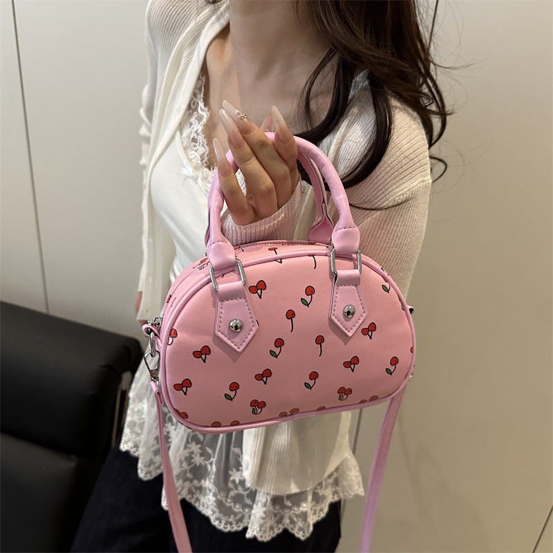 Playful Cherry Print Handbag Stornfield