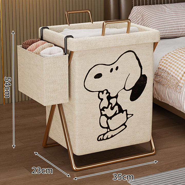 Collapsible Linen Laundry Hamper