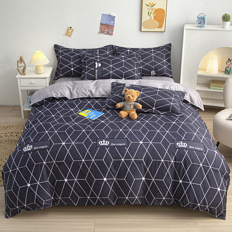 Floral Patterned Comforter Set