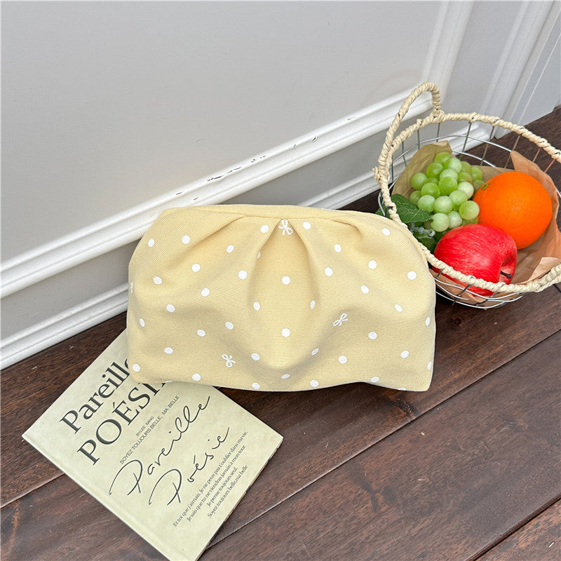 Playful Polka Dot Clutch