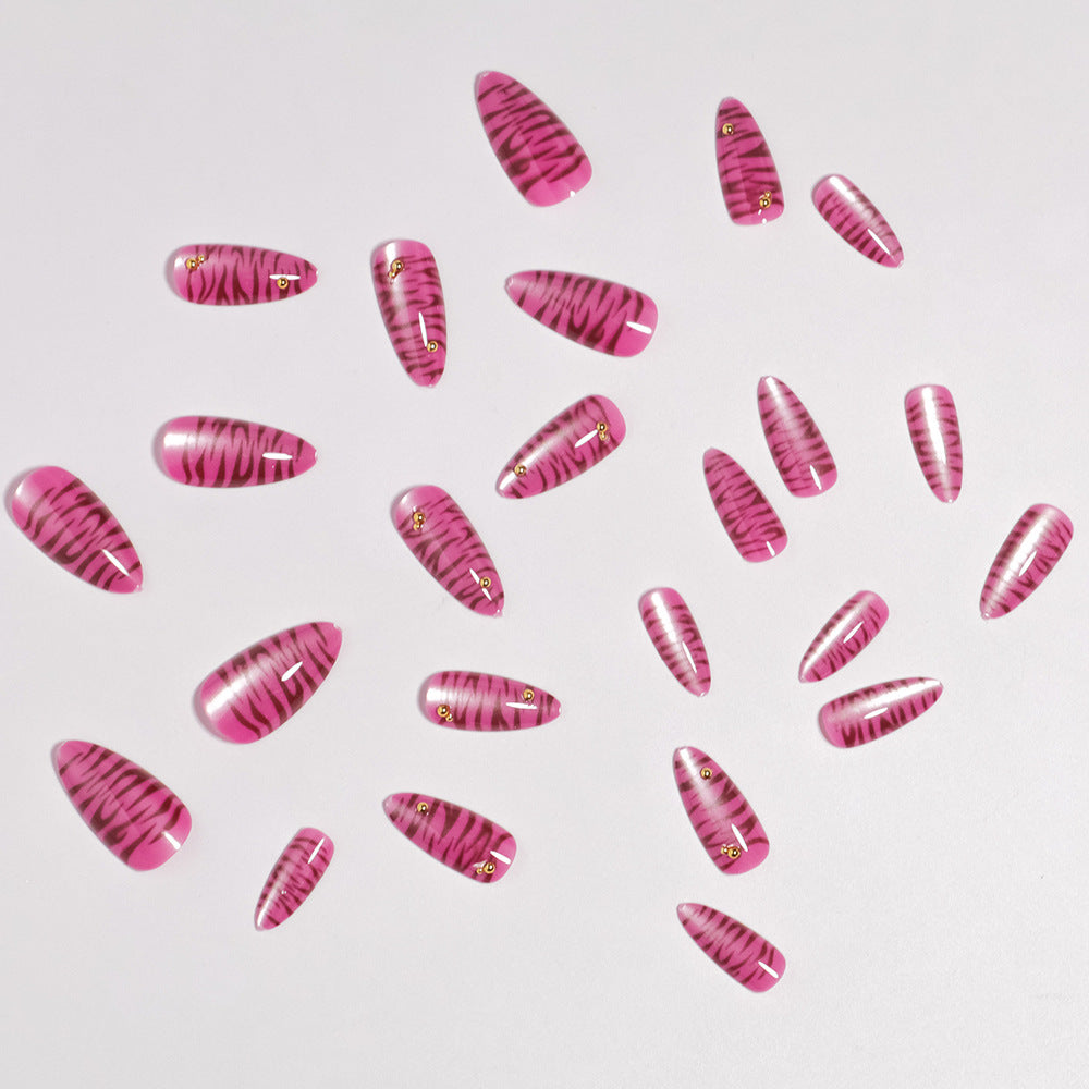 Artistic Press-On Nail Art Set Stornfield