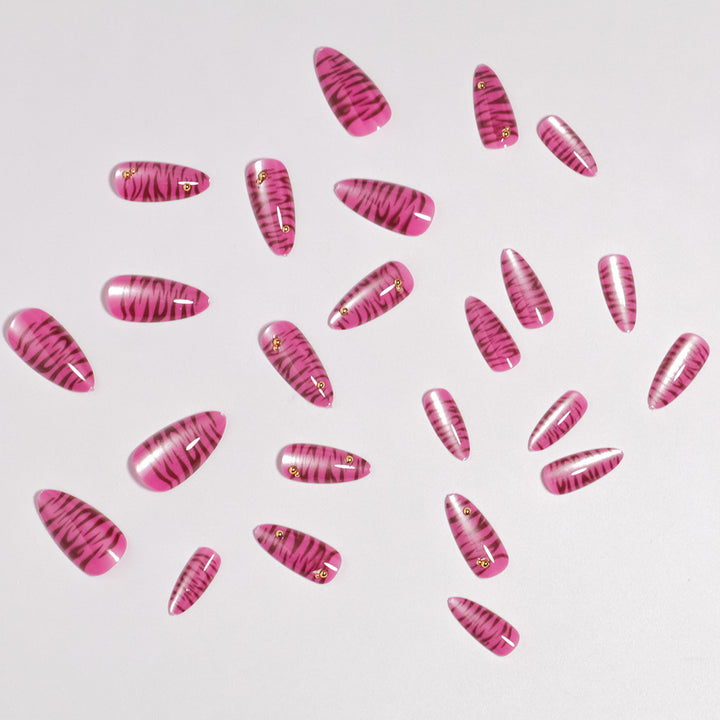 Artistic Press-On Nail Art Set Stornfield