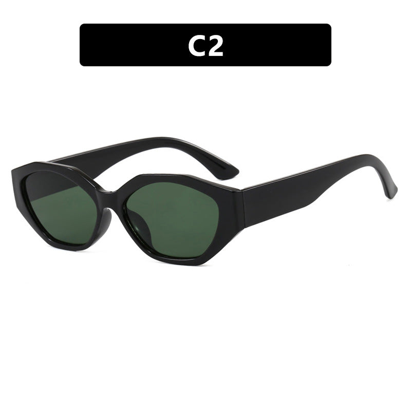 Women's stylish sunglasses in modern geometric design with protective UV filter Stornfield