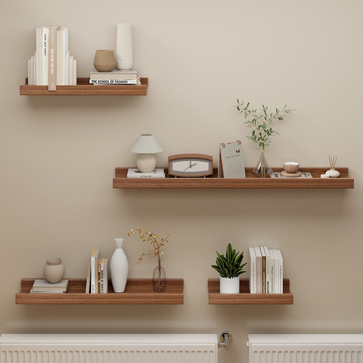 Long Slim Radiator Top Shelf Tray with Raised Edge and Heat‑Resistant Surface