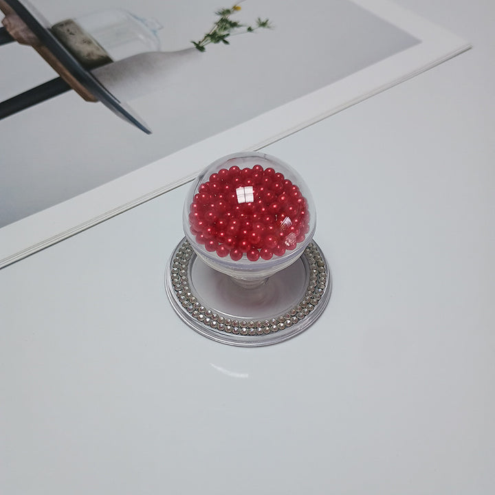 Decorative Beaded Cosmetic Mirror Stornfield