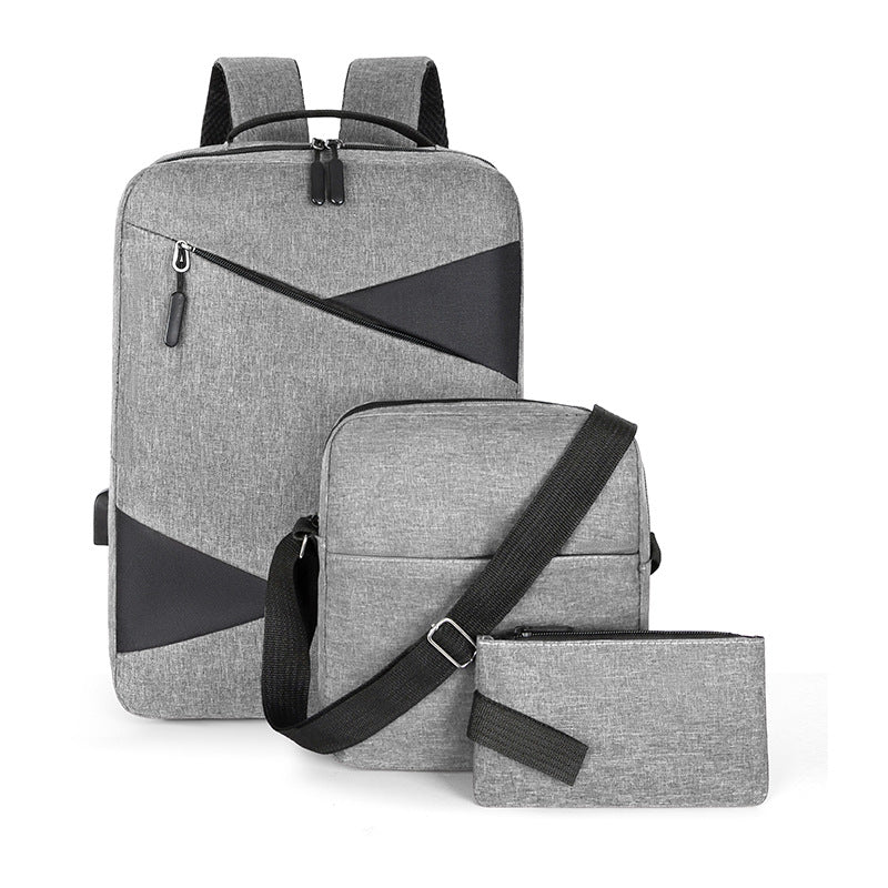 Versatile Multi-Compartment Backpack Set Stornfield
