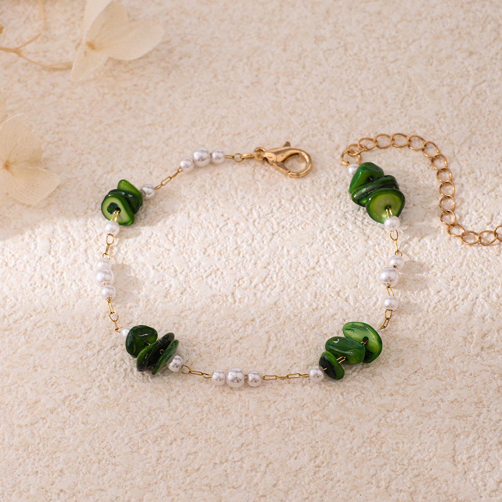Chic Pearl and Gemstone Bracelet Stornfield
