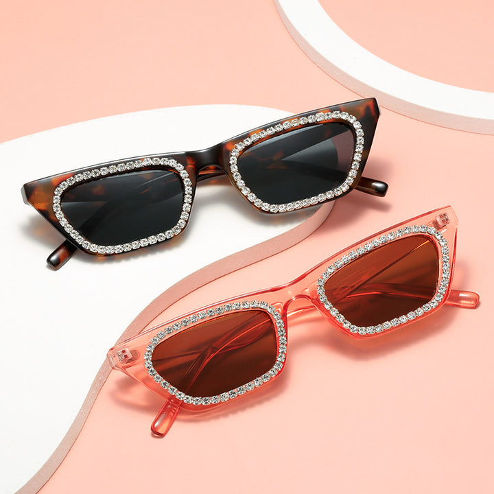 Ladies Glamorous Sunglasses with Rhinestone Decorations Stornfield