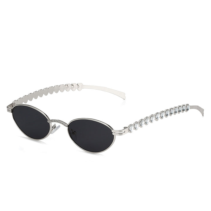 Statement Cat-Eye Optical Glasses with Crystal Accents Stornfield