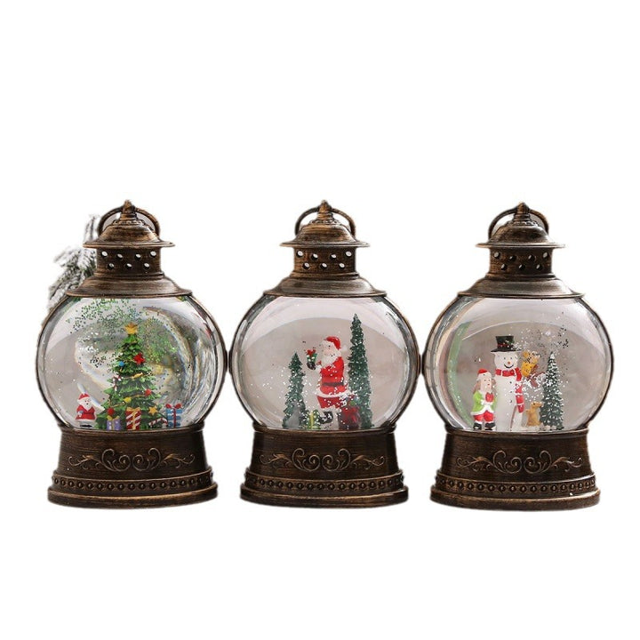 LED Snow Globe Lantern Stornfield
