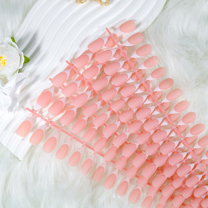 Artificial nails with elegant French cut Stornfield
