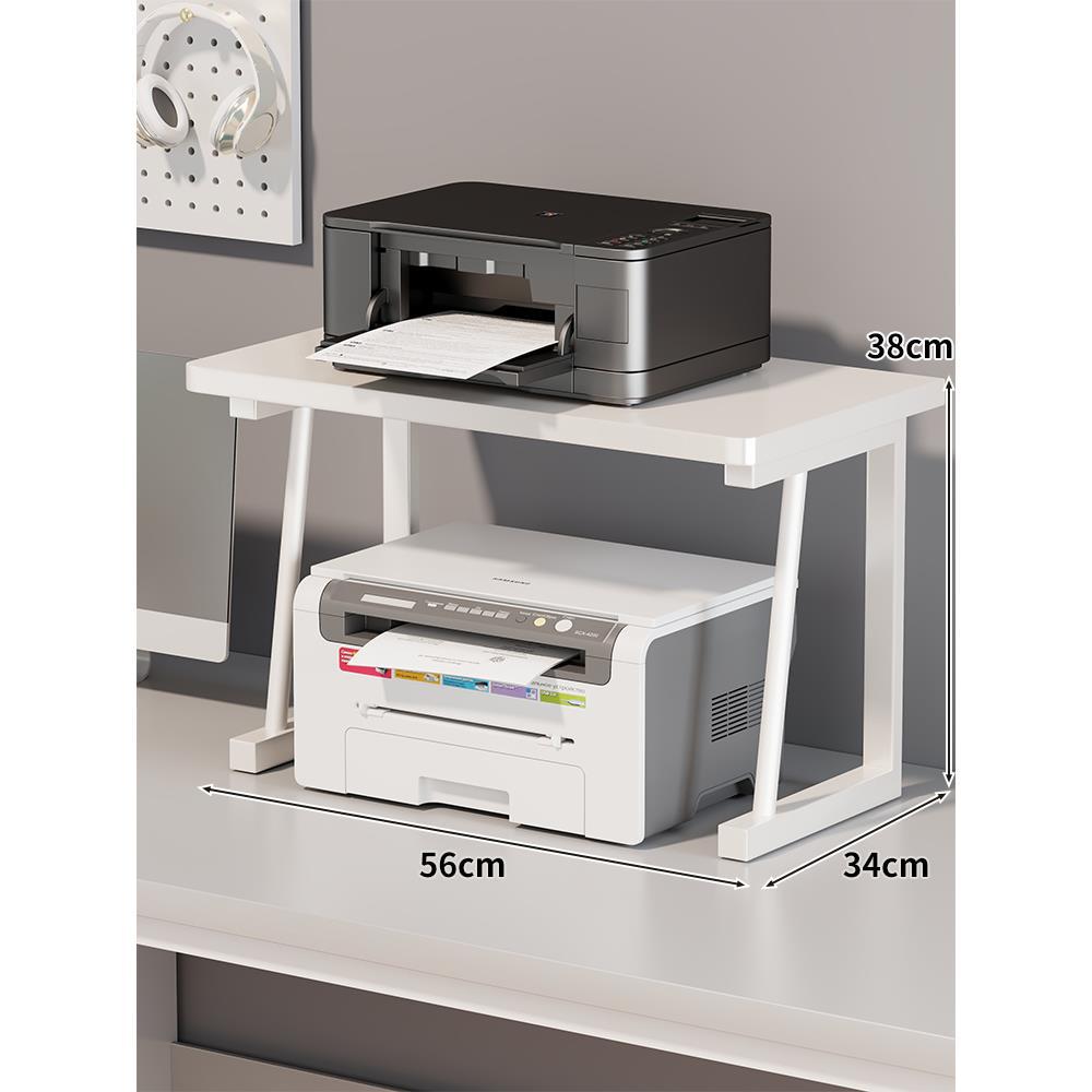 Two-Tier Compact Countertop Appliance Stand Elevated Shelf for Microwave and Small Kitchen Appliances