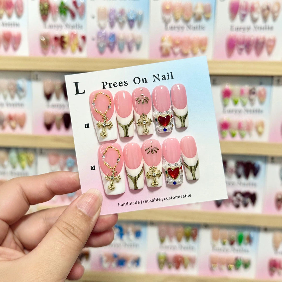Custom Artisanal Press-On Nail Set