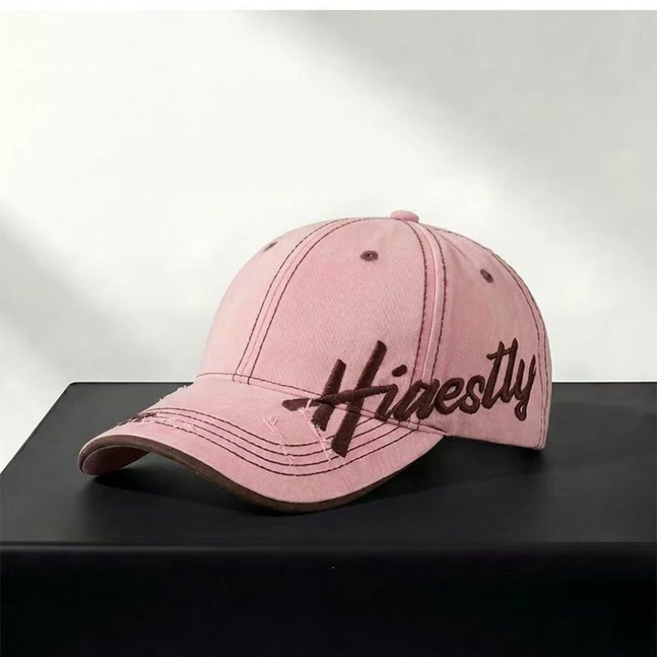 Women's Distressed Casual Graphic Baseball Cap Stornfield