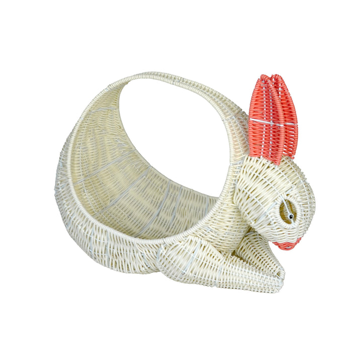 Decorative Rabbit-Shaped Wicker Basket Stornfield