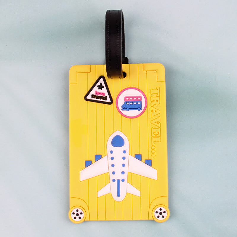 Fun Airplane-Themed Luggage Tag Stornfield