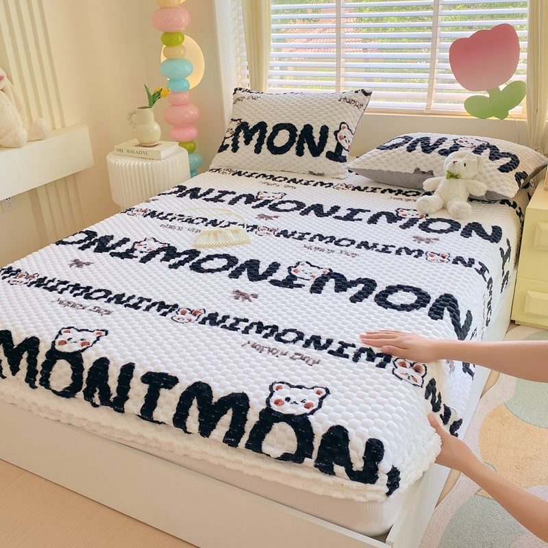 Floral Patterned Bed Cover