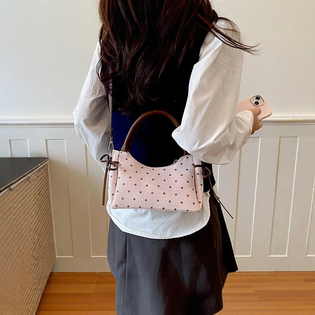 Polka Dot Stylish Mini Handbag