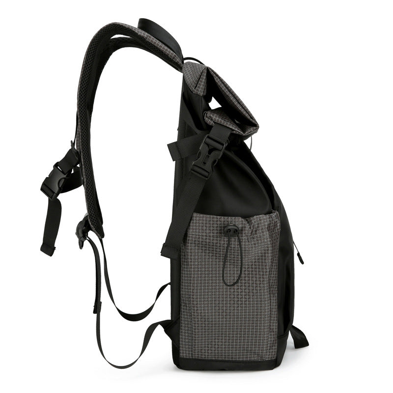 Weather-Resistant Roll-Top Backpack Stornfield