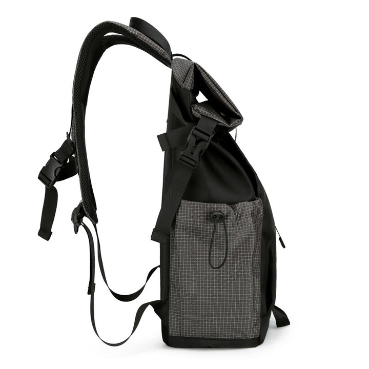 Weather-Resistant Roll-Top Backpack Stornfield