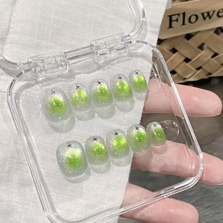Floral Design Press-On Nails Stornfield