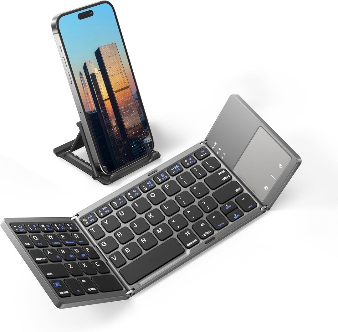 Foldable Wireless Touchpad Keyboard Stornfield