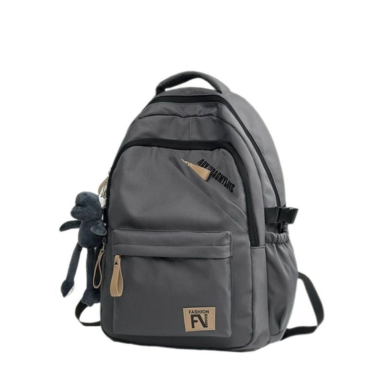 Versatile Urban Backpack with Cute Keychain Stornfield