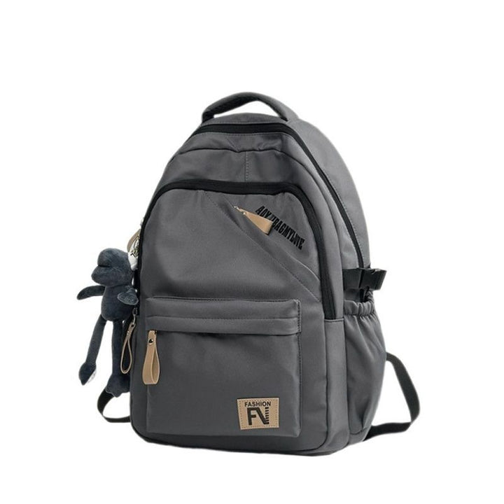 Versatile Urban Backpack with Cute Keychain Stornfield