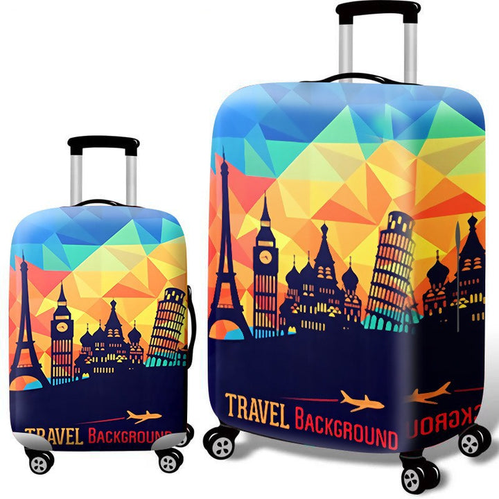 Women’s hard-shell suitcase with nostalgic London motif Stornfield