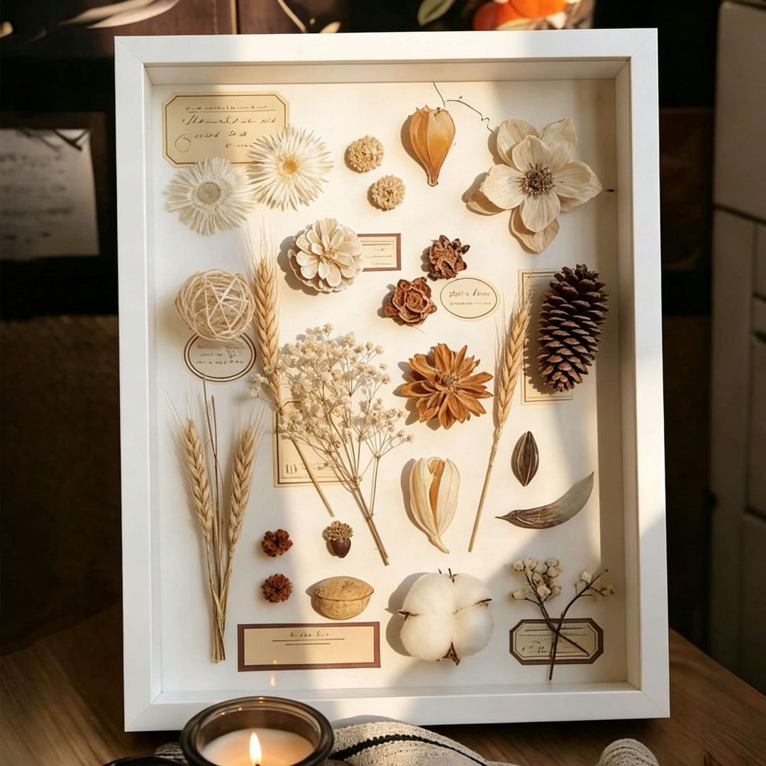 Botanical Shadow Box Art Frame