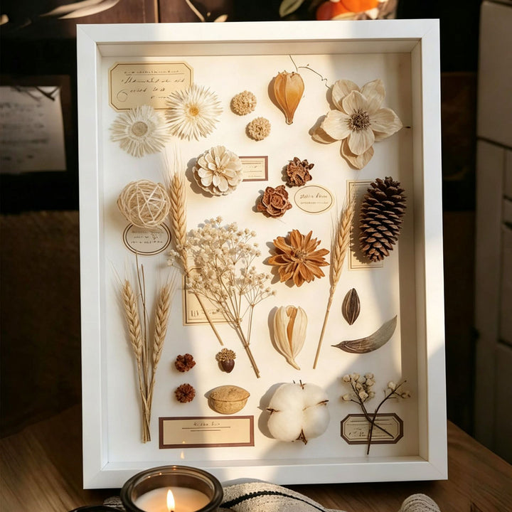 Botanical Shadow Box Art Frame