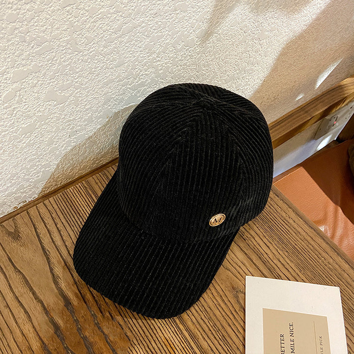 Women's Textured Corduroy Baseball Cap Stornfield