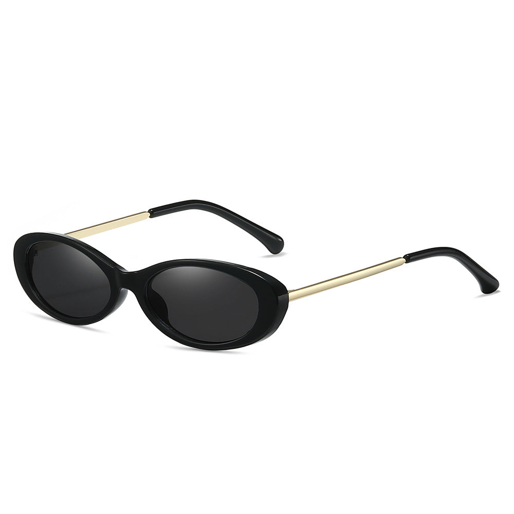 Retro-Inspired Oval Frame Sunglasses Stornfield